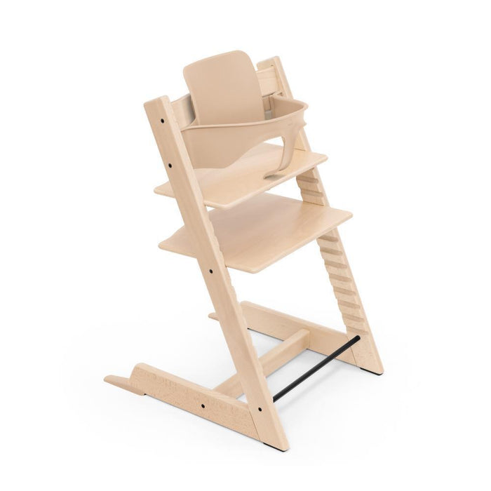 Pack Stokke Tripp Trapp + Baby Set² Natural + Almofada Clássica Wheat Cream