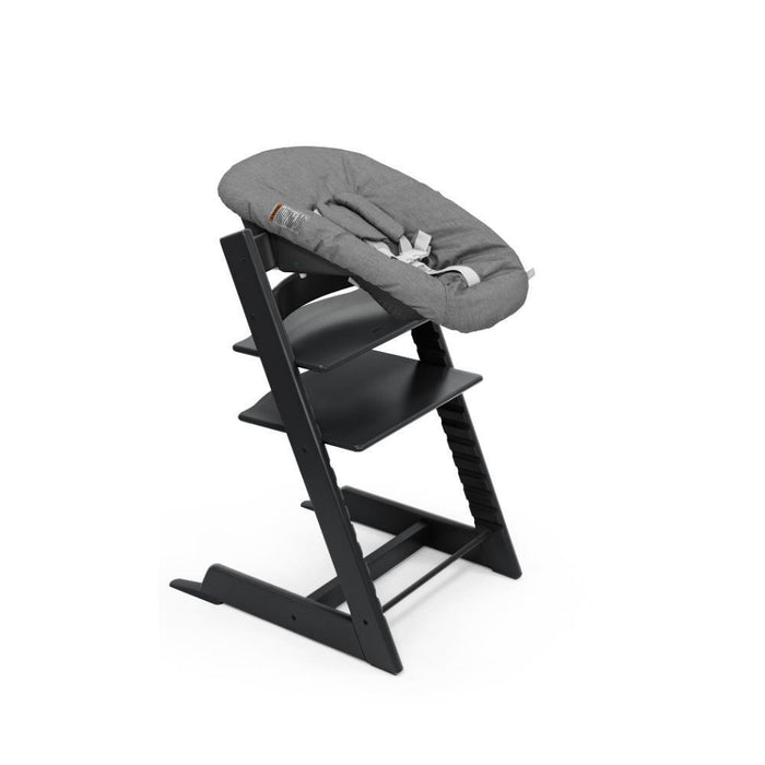 Pack Stokke Tripp Trapp + Baby Set² Black + Newborn Set Anthracite