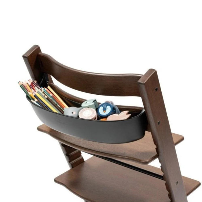 Cesto de Arrumação Stokke Black para Cadeira Tripp Trapp