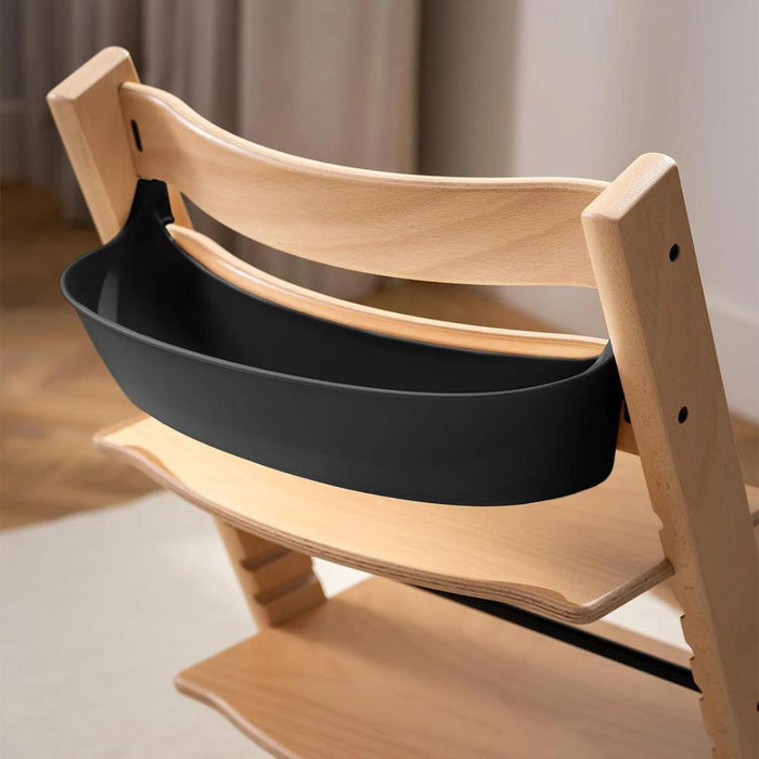 Cesto de Arrumação Stokke Black para Cadeira Tripp Trapp