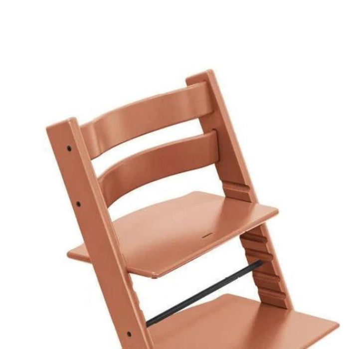 Pack Cadeira da Papa Stokke Tripp Trapp Terracota + Newborn Set Grey + Almofada Clássica Terracota