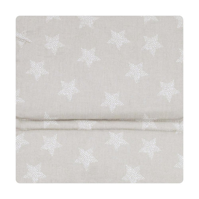 Pack Cadeira da Papa Stokke Tripp Trapp Whitewash + Newborn Set Grey + Almofada Clássica Star Silver