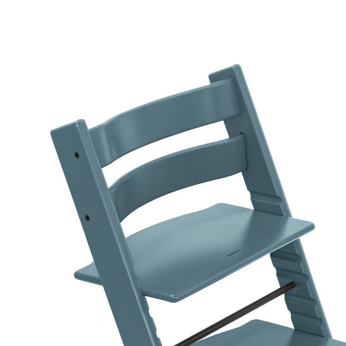 Pack Cadeira da Papa Stokke Tripp Trapp Fjord Blue + Newborn Set Grey + Almofada Clássica Soul System