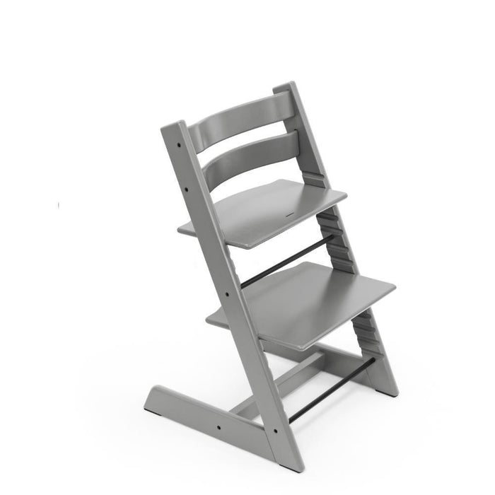 Pack Cadeira da Papa Stokke Tripp Trapp Storm Grey + Newborn Set Grey + Almofada Clássica Nordic Grey