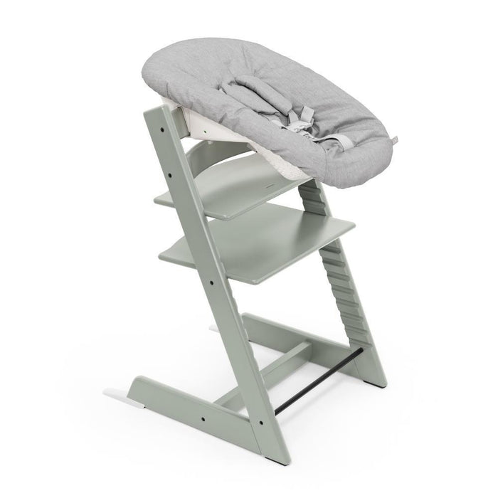 Pack Stokke Tripp Trapp + Baby Set² Glacier Green + Newborn Set Grey