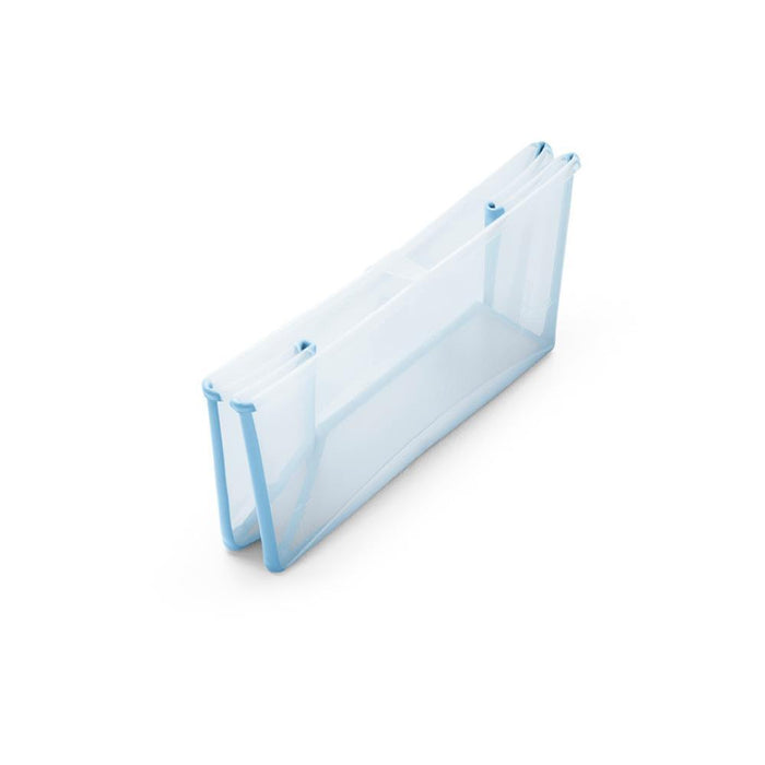 Pack Stokke Banheira Dobrável Flexi Ocean Blue + Suporte
