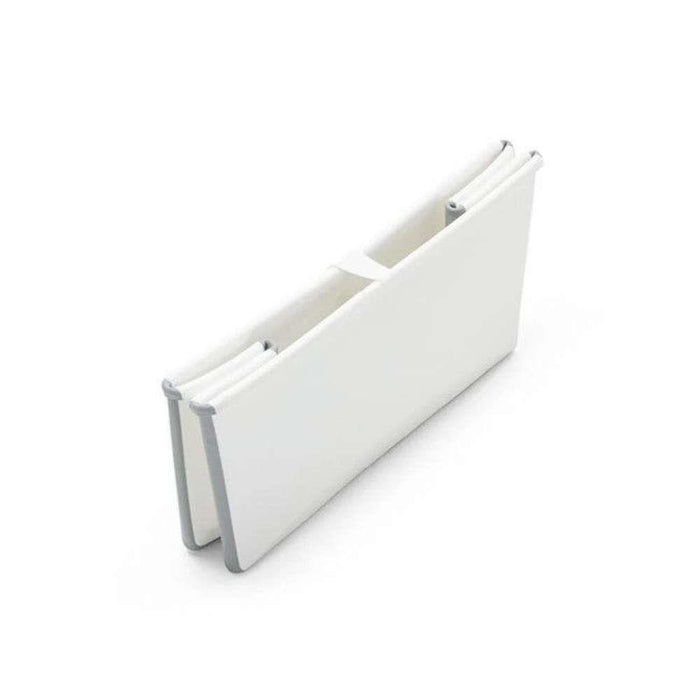 Pack Stokke Banheira Dobrável Flexi Bath White Grey + Suporte