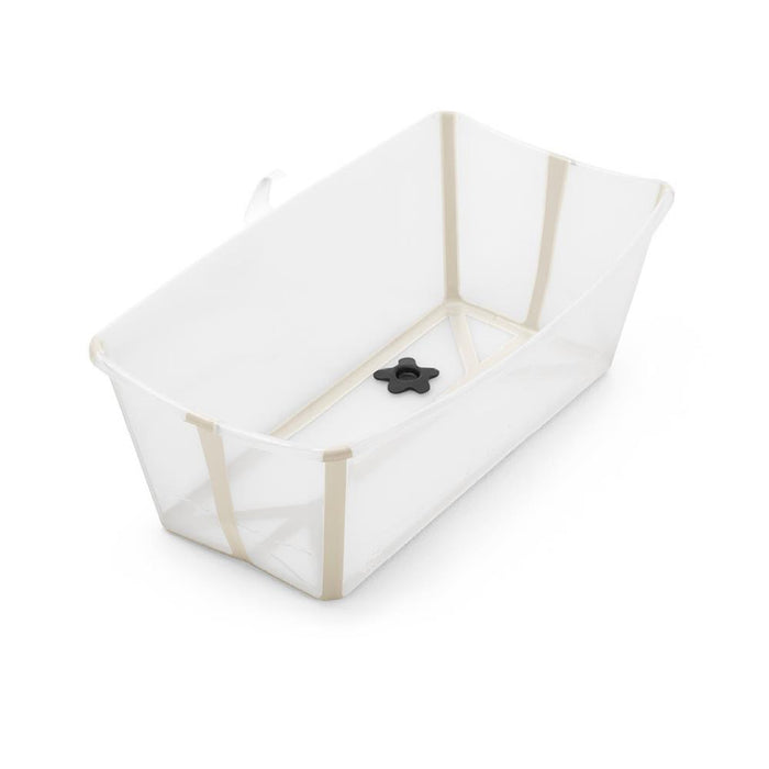 Pack Stokke Banheira Dobrável Flexi Bath Sandy Beige + Suporte