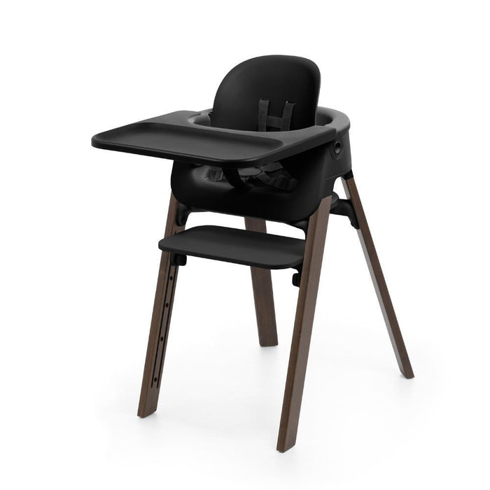 Cadeira da Papa Stokke Steps Black/Warm Brown