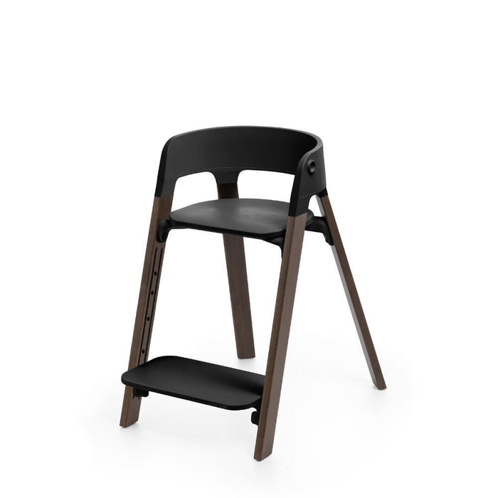 Cadeira da Papa Stokke Steps Black/Warm Brown