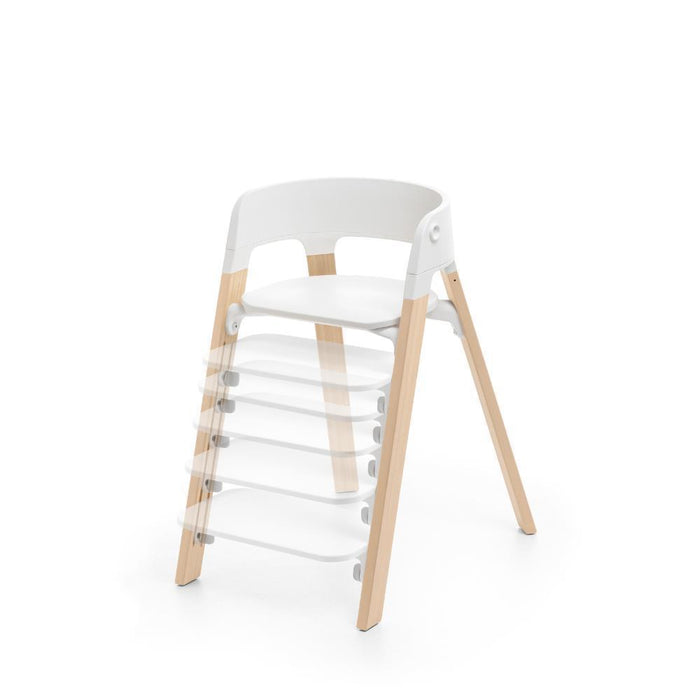 Cadeira da Papa Stokke Steps White/Natural