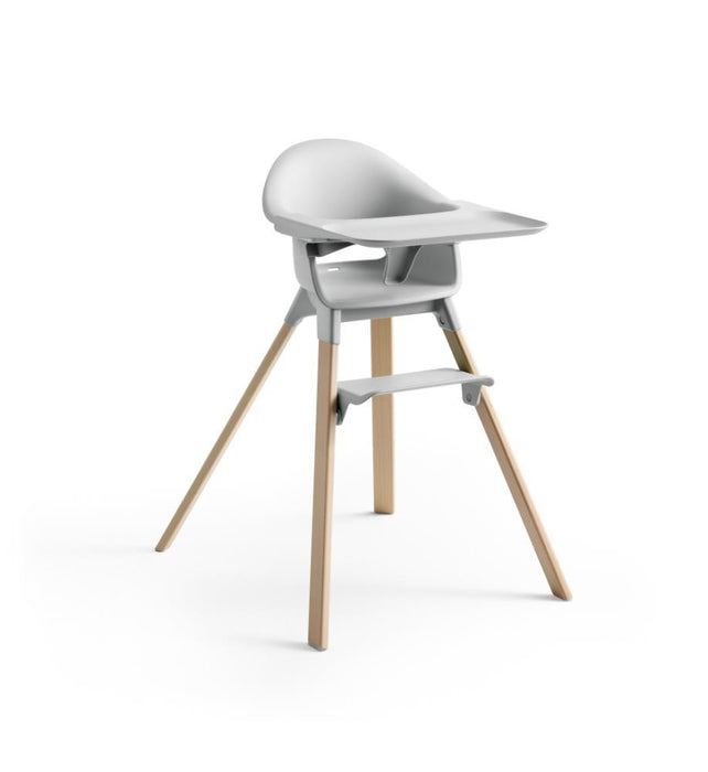 Cadeira da Papa Stokke Clikk Bamboo Cloud Grey/Natural