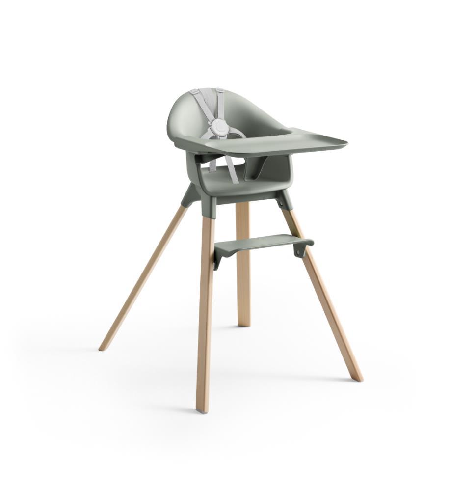 Cadeira da Papa Stokke Clikk Bamboo Glacier Green/Natural