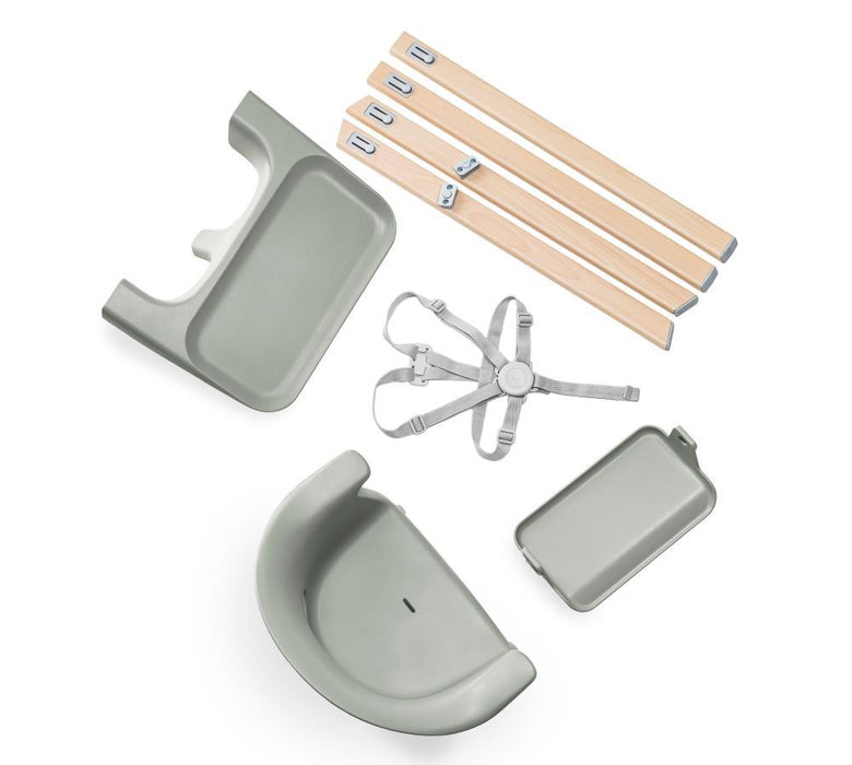 Cadeira da Papa Stokke Clikk Bamboo Glacier Green/Natural