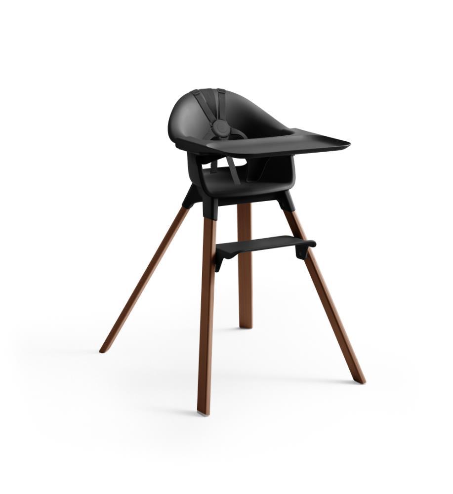 Cadeira da Papa Stokke Clikk Bamboo Black / Warm Brown