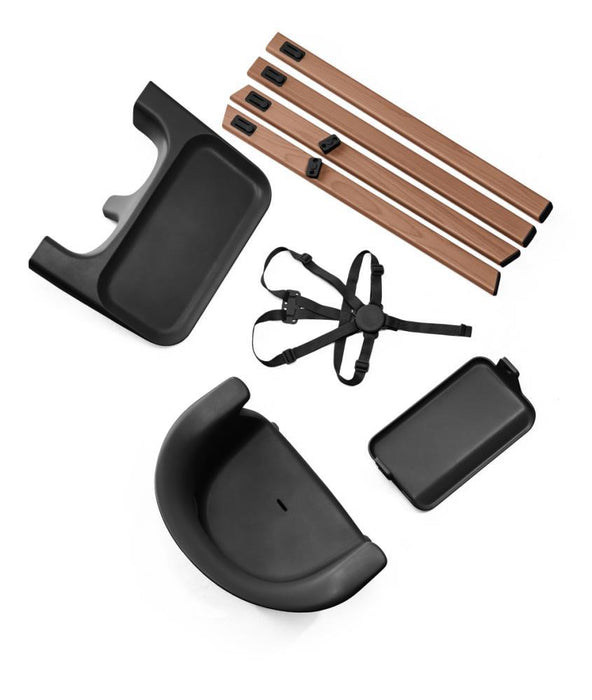 Cadeira da Papa Stokke Clikk Bamboo Black / Warm Brown