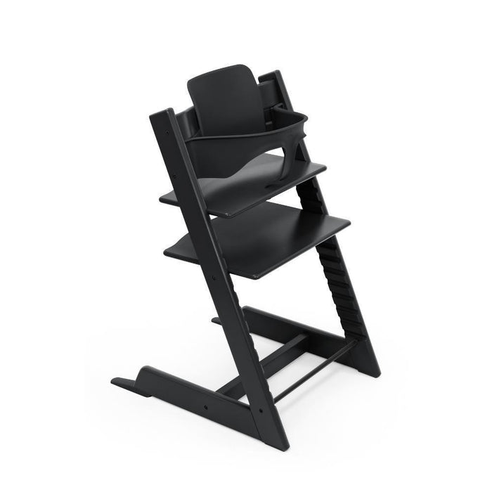 Stokke Bundle Cadeira da Papa TrippTrapp + Baby Set² + Tabuleiro Black