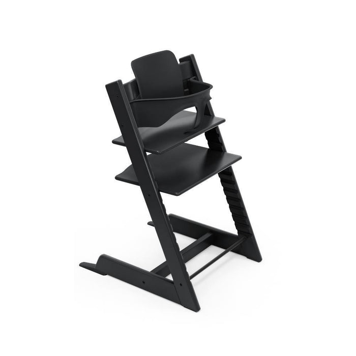 Stokke Bundle Tripp Trapp + Baby Set² Black + Newborn Set Anthracite