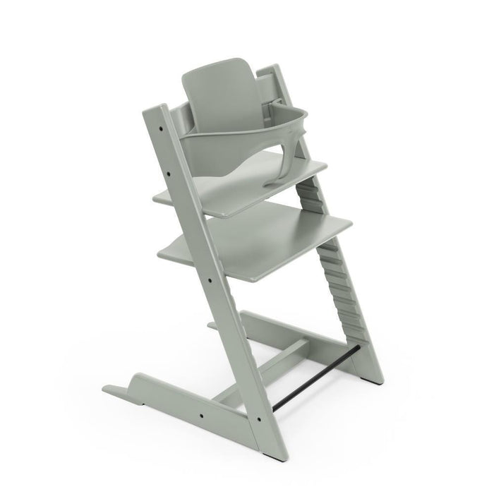 Stokke Bundle Tripp Trapp + Baby Set² Glacier Green + Newborn Set Grey