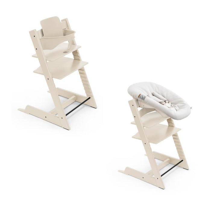 Stokke Bundle Tripp Trapp + Baby Set² + Newborn Set Vanilla White