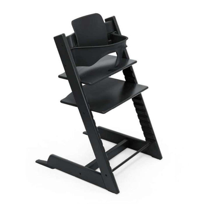 Stokke Bundle Cadeira da Papa TrippTrapp + Baby Set² Black