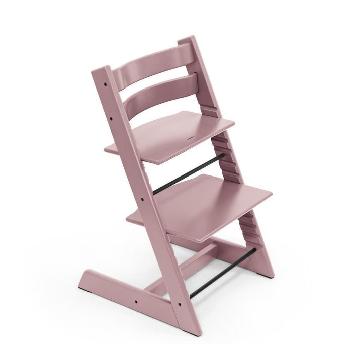 Pack Cadeira da Papa Tripp Trapp em Madeira + Baby Set² Heather Mauve