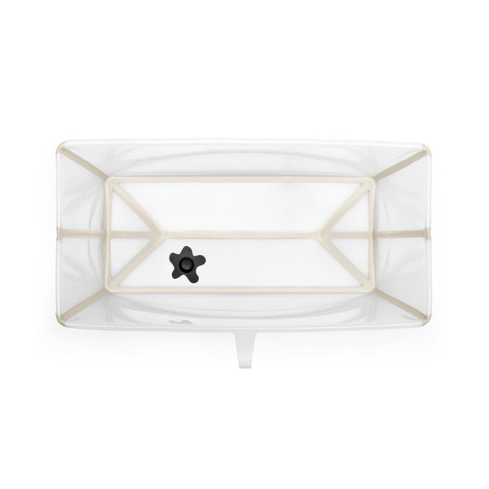 Pack Stokke Banheira Dobrável Flexi Bath Sandy Beige + Suporte