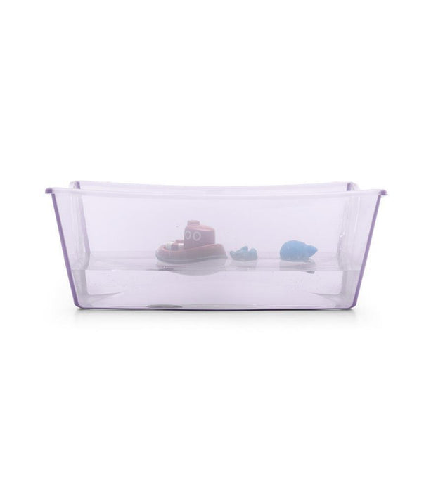 Pack Stokke Banheira Dobrável Flexi Bath Lavender + Suporte