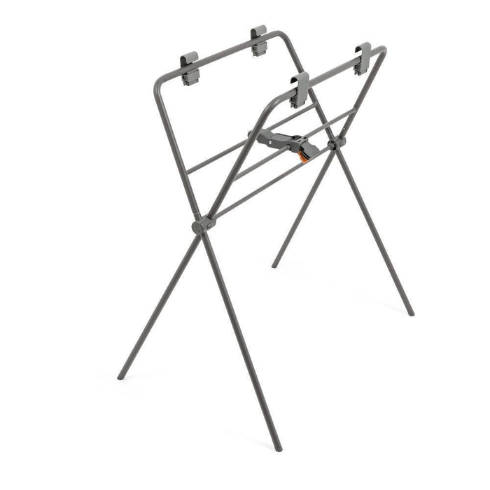Pack Stokke Banheira Dobrável Flexi Bath Transparent Green + Assento + Suporte