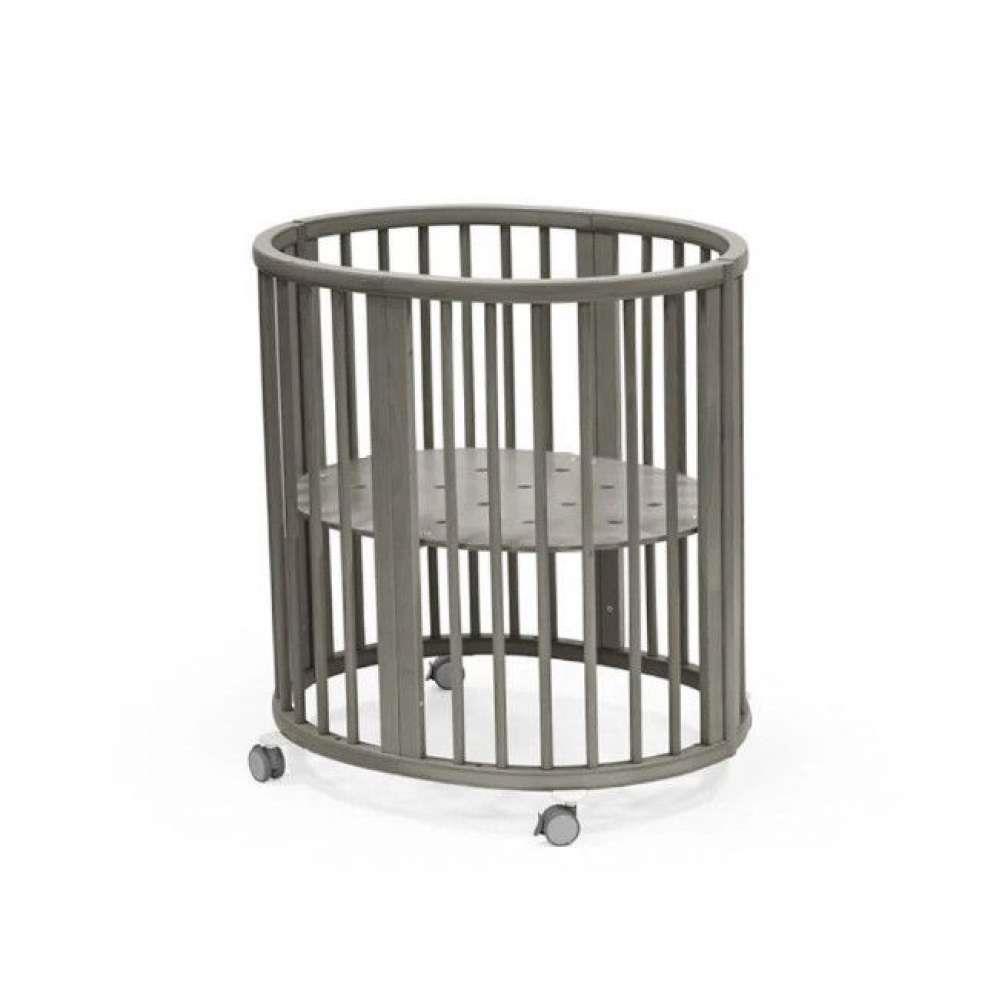 Cuna Stokke Sleepi Mini V3 color gris brumoso