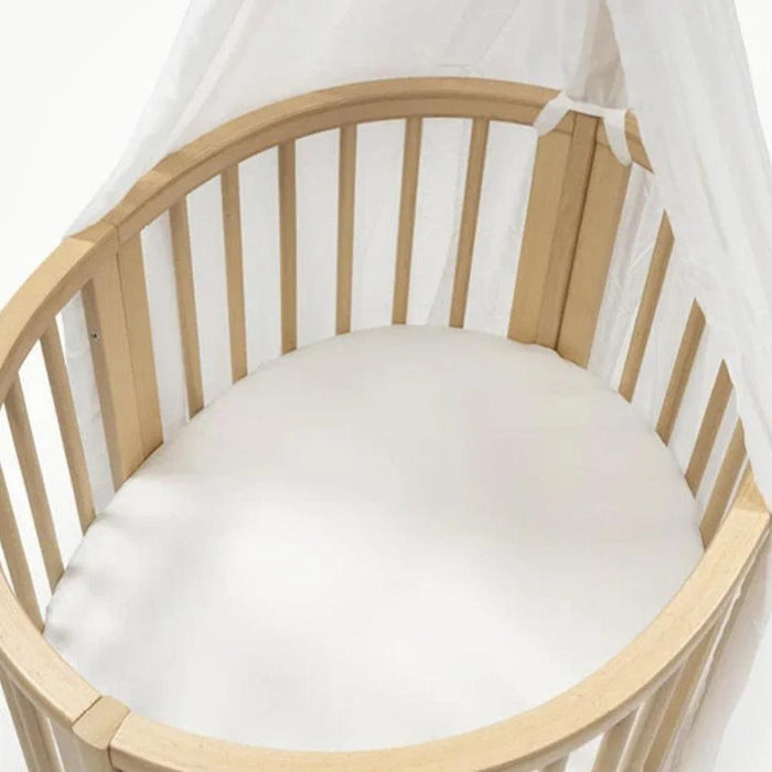 Lençol Ajustável para Berço Stokke Sleepi Mini White OCS