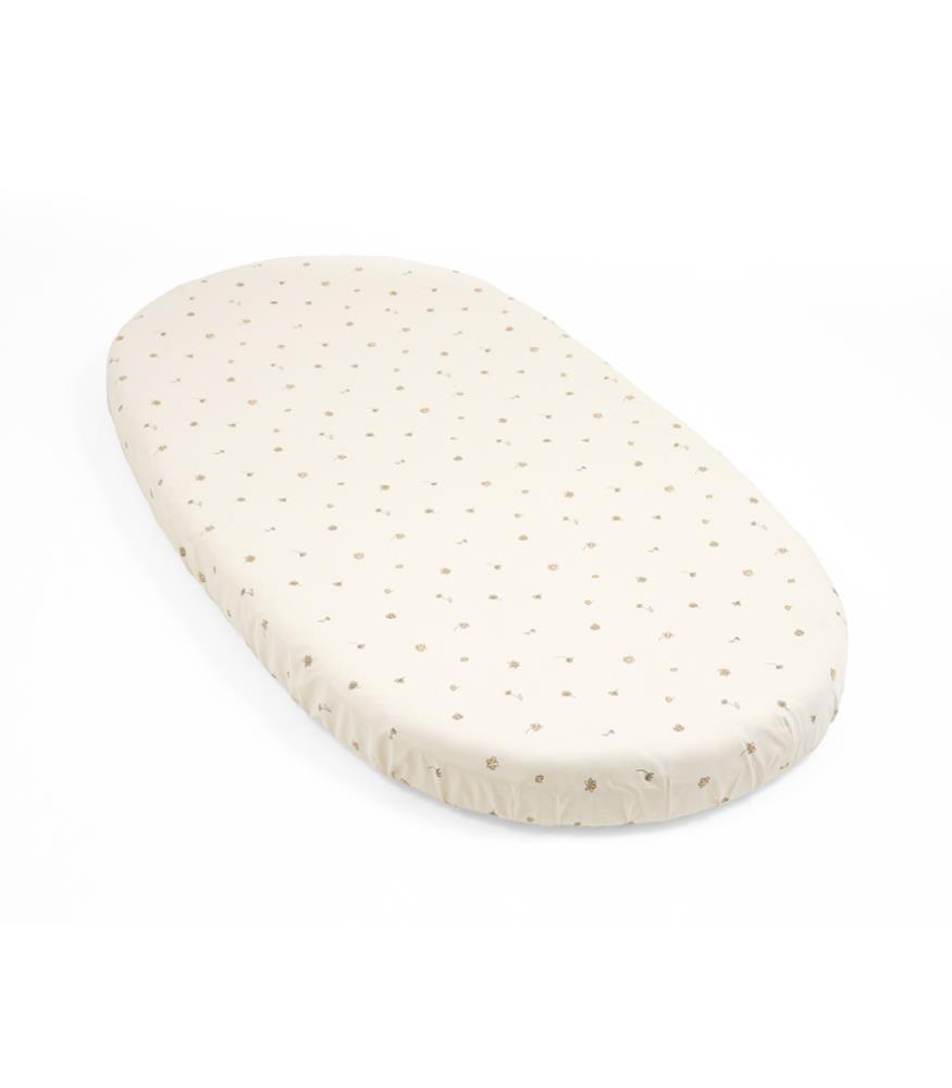 Stokke Sábana Bajera Sleepi V3 Flor Crudo