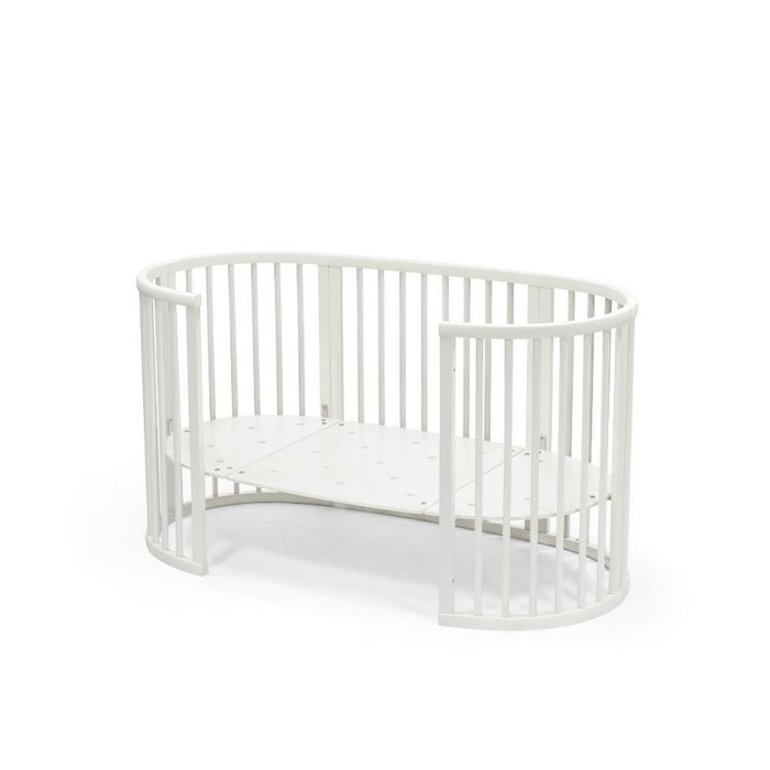 Pack Stokke Cama Sleepi V3 White + Colchão + Lençol Ajustável White