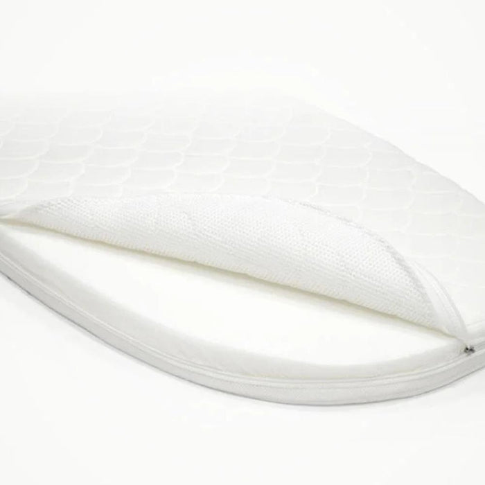 Pack Stokke Cama Sleepi V3 White + Colchão + Lençol Ajustável White