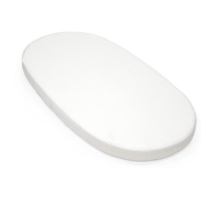 Pack Stokke Cama Sleepi V3 White + Colchão + Lençol Ajustável White
