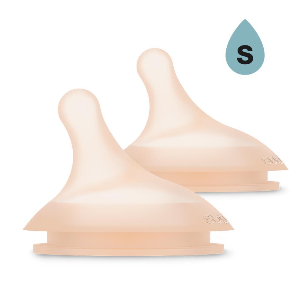 2 Tetinas Suavinex Zero Zero Shades Fluxo S TU +0m