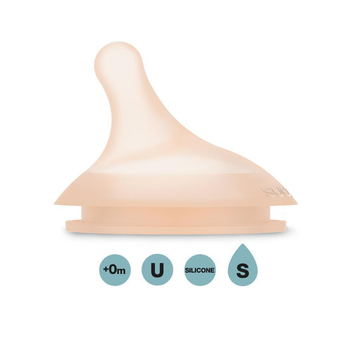 2 Tetinas Suavinex Zero Zero Shades Fluxo S TU +0m