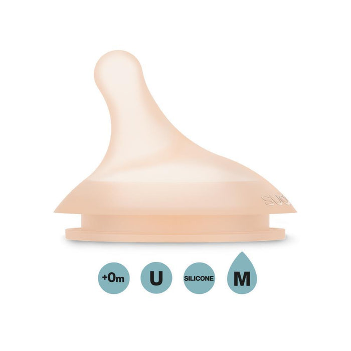 2 Tetinas Suavinex Zero Zero Shades Fluxo M TU +3m