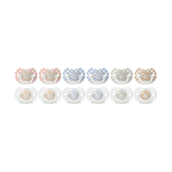 2 Chupetas em Silicone Suavinex Night and Day 6-18m
