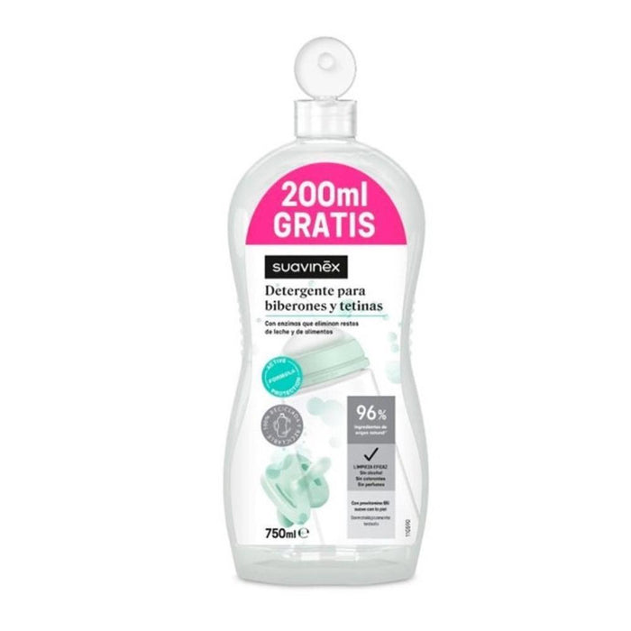 Detergente Suavinex  para Biberões e Tetinas 500+250 ml