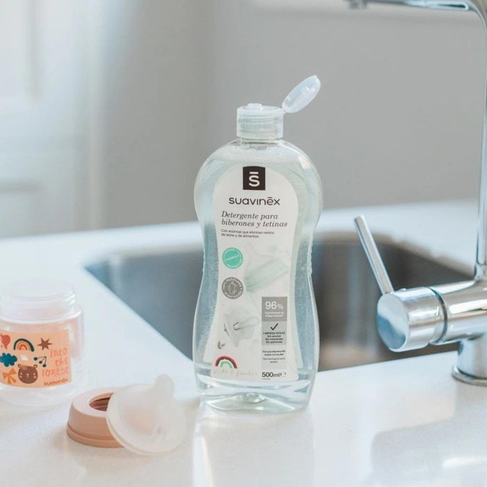 Detergente Suavinex  para Biberões e Tetinas 500+250 ml