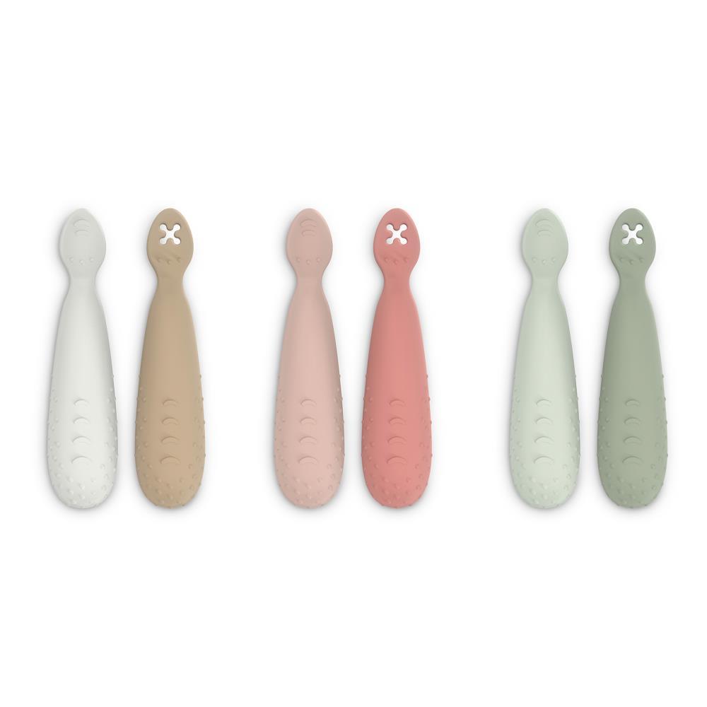 2 Cucharas de silicona Suavinex Color Essence