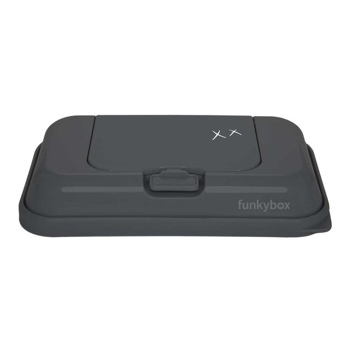 Funkybox To Go Dark Gray Wonderful Glitter Wipes Box