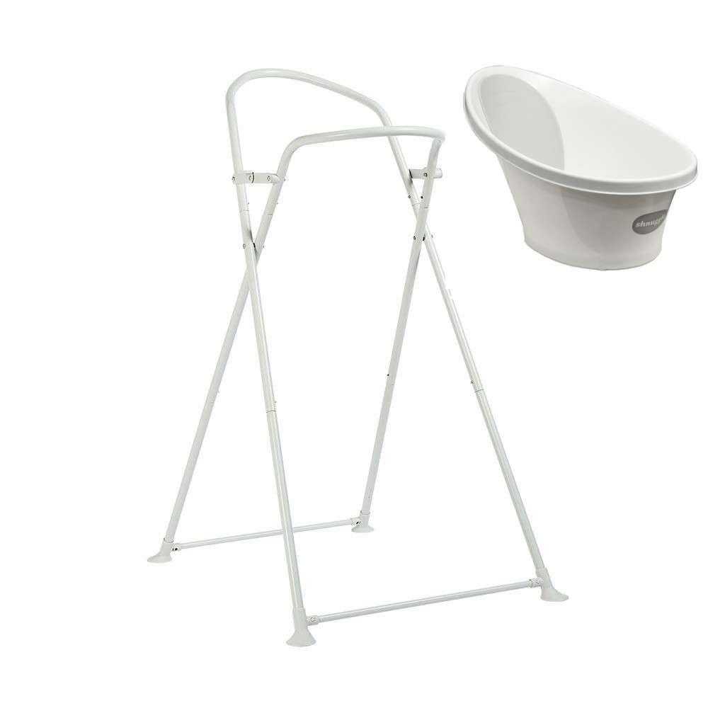 Pack Bañera y Soporte Blanco