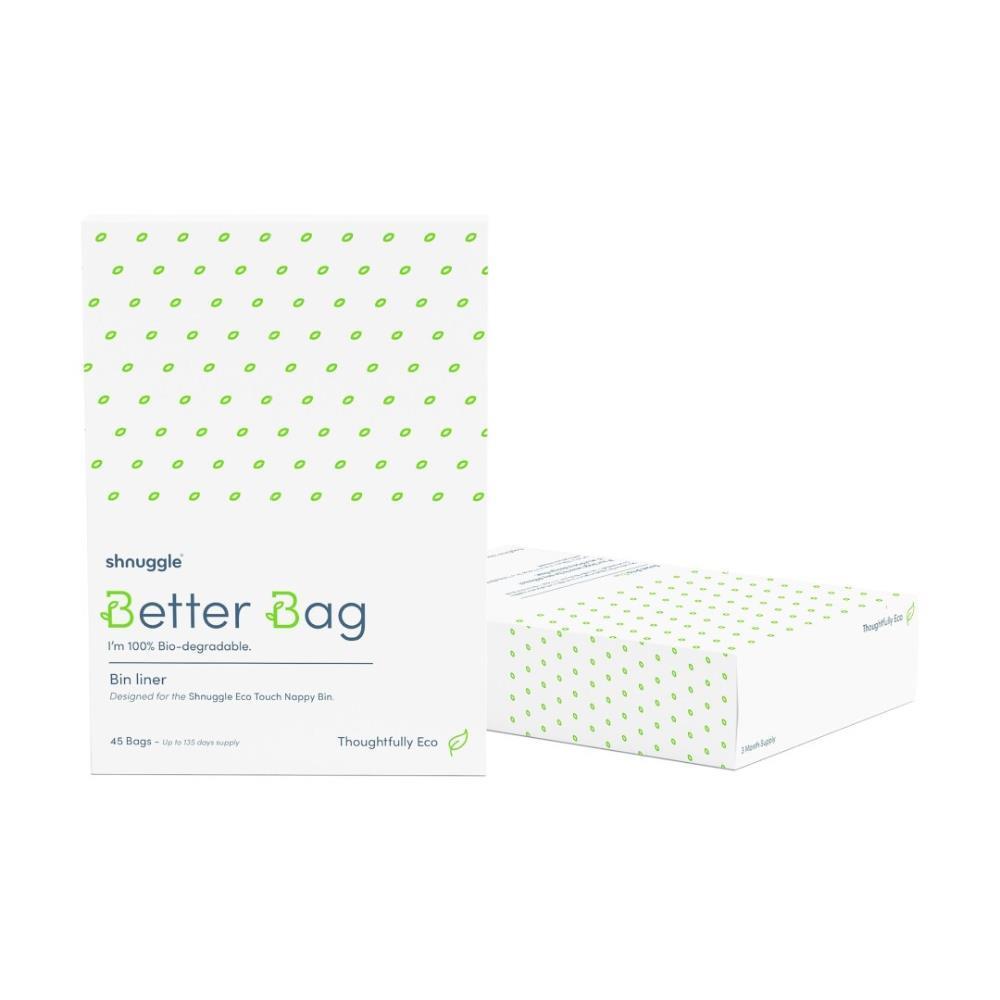 2 Shnuggle Eco-Touch Diaper Bin Refills