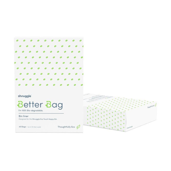 2 Recargas Better Bag para Contentor de Fraldas Shnuggle Eco-Touch