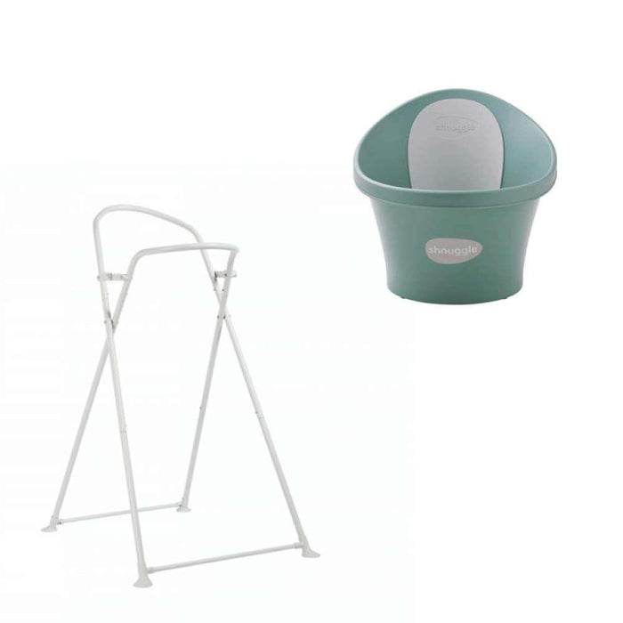 Pack Banheira Shnuggle Eucalyptus e Suporte