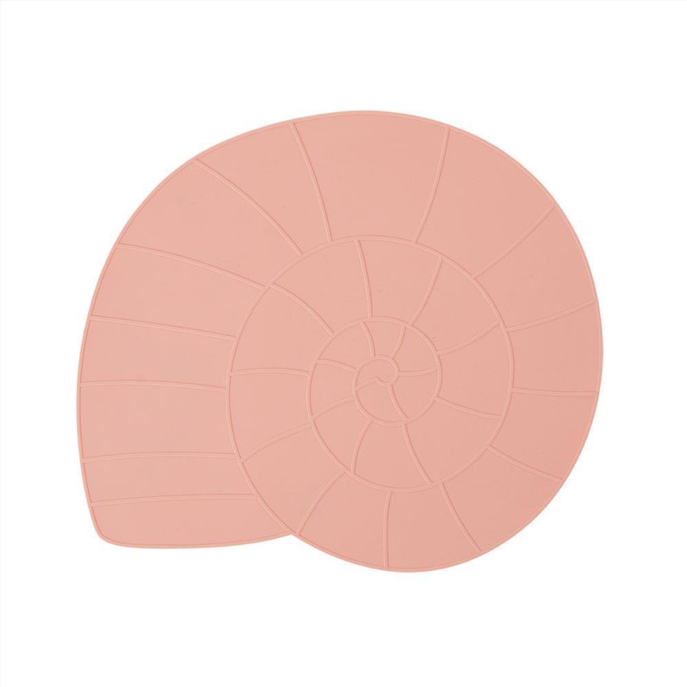Individual de Mesa em Silicone Oyoy Mini Nautilus Coral