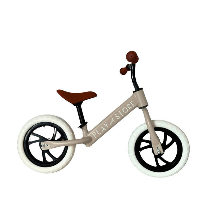 Bicicleta de Equilíbrio Play&Store Premium Light Taupe