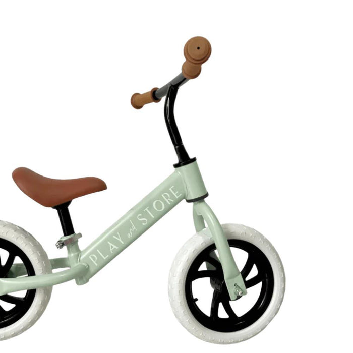 Bicicleta de Equilíbrio Premium Play&Store Green